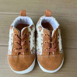 Vans
 Old Skool V Bear Hugs Brown  Sz 4